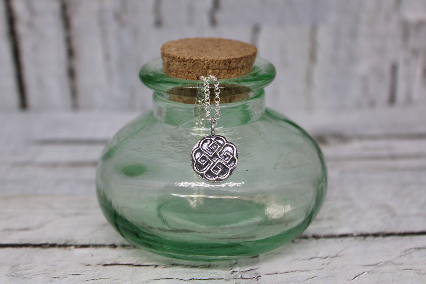 Fourfold Celtic Knot Necklace