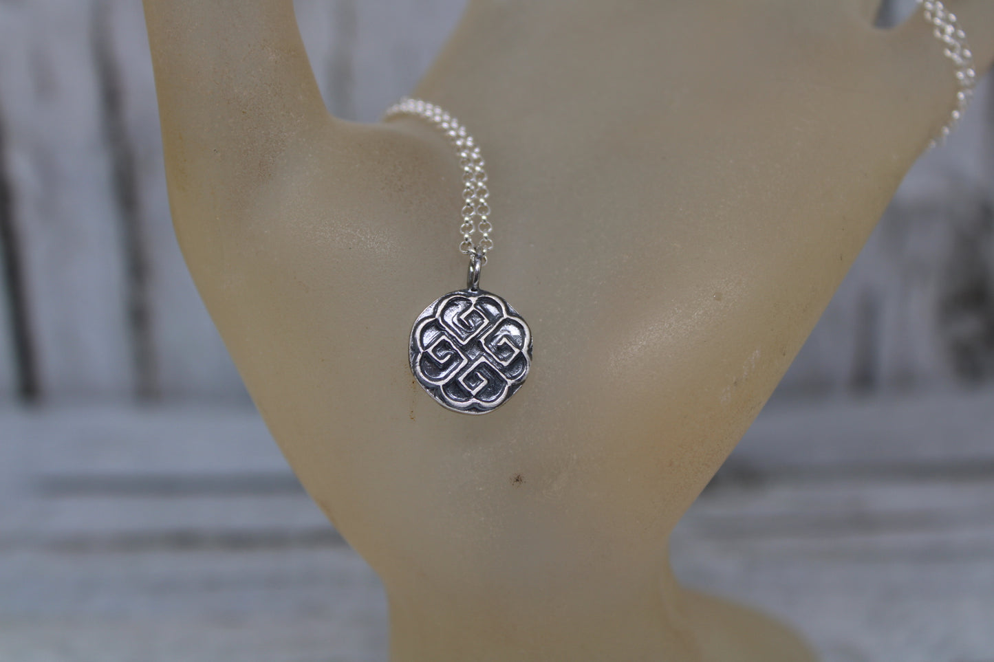 Fourfold Celtic Knot Necklace