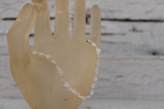 5mm Filigree Heart Chain