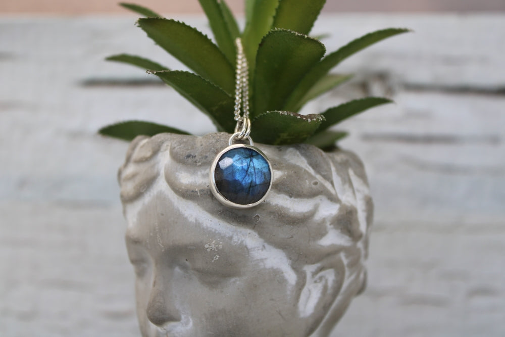 Honeycomb Labradorite Necklace