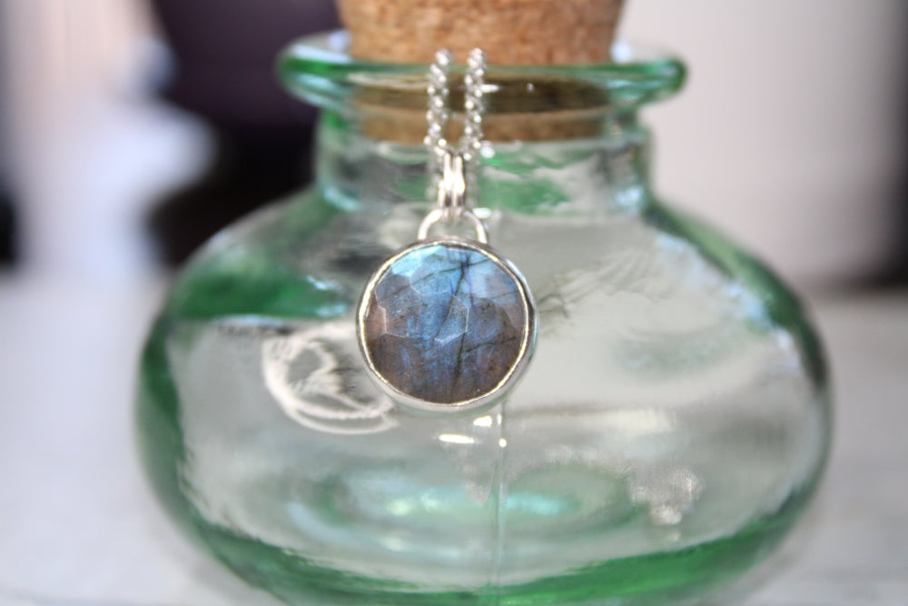 Honeycomb Labradorite Necklace