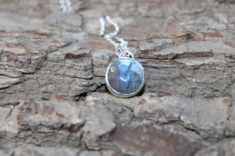 Honeycomb Labradorite Necklace