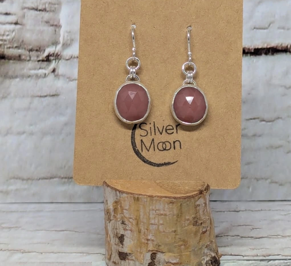 Guava Quartz Earrings