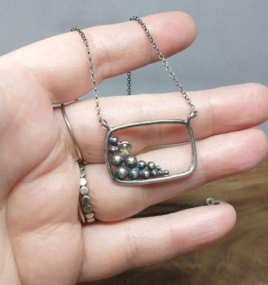 Labradorite Pebble Necklace