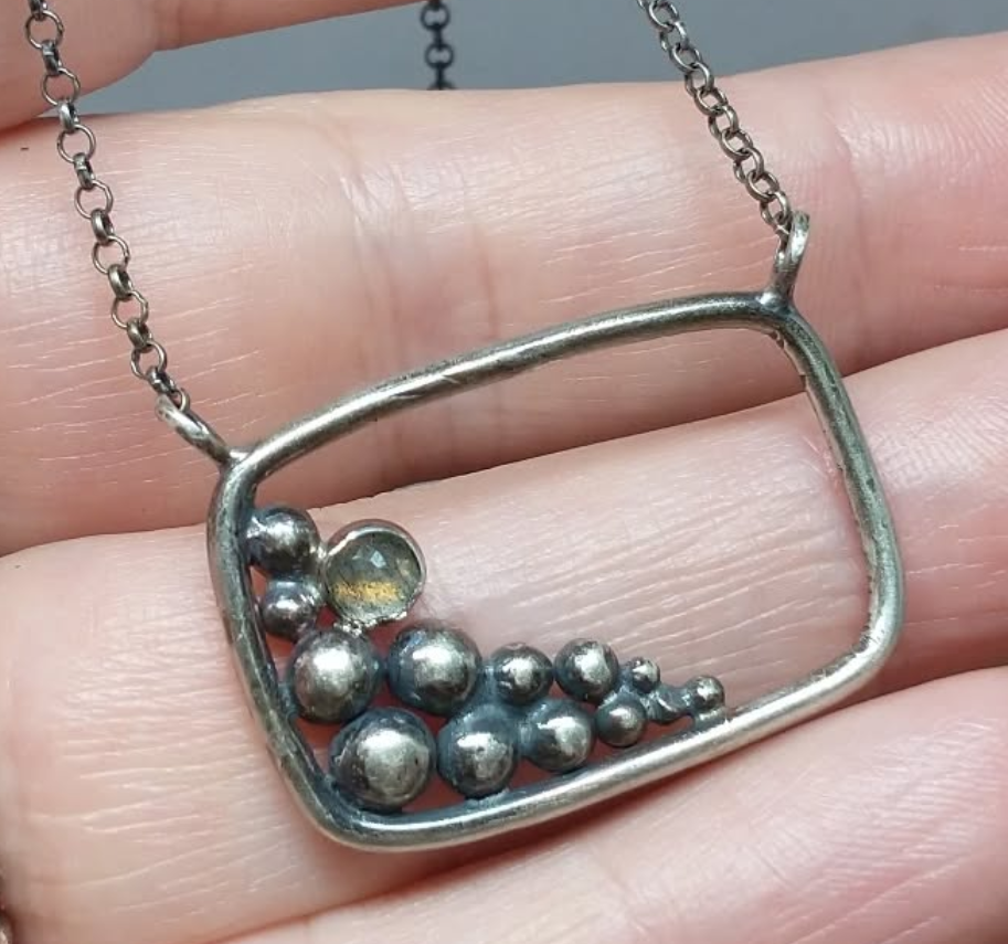 Labradorite Pebble Necklace