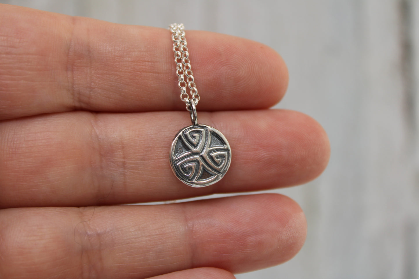 Triskelion-Inspired Necklace
