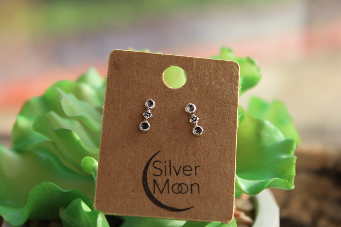Patterned Bar Studs