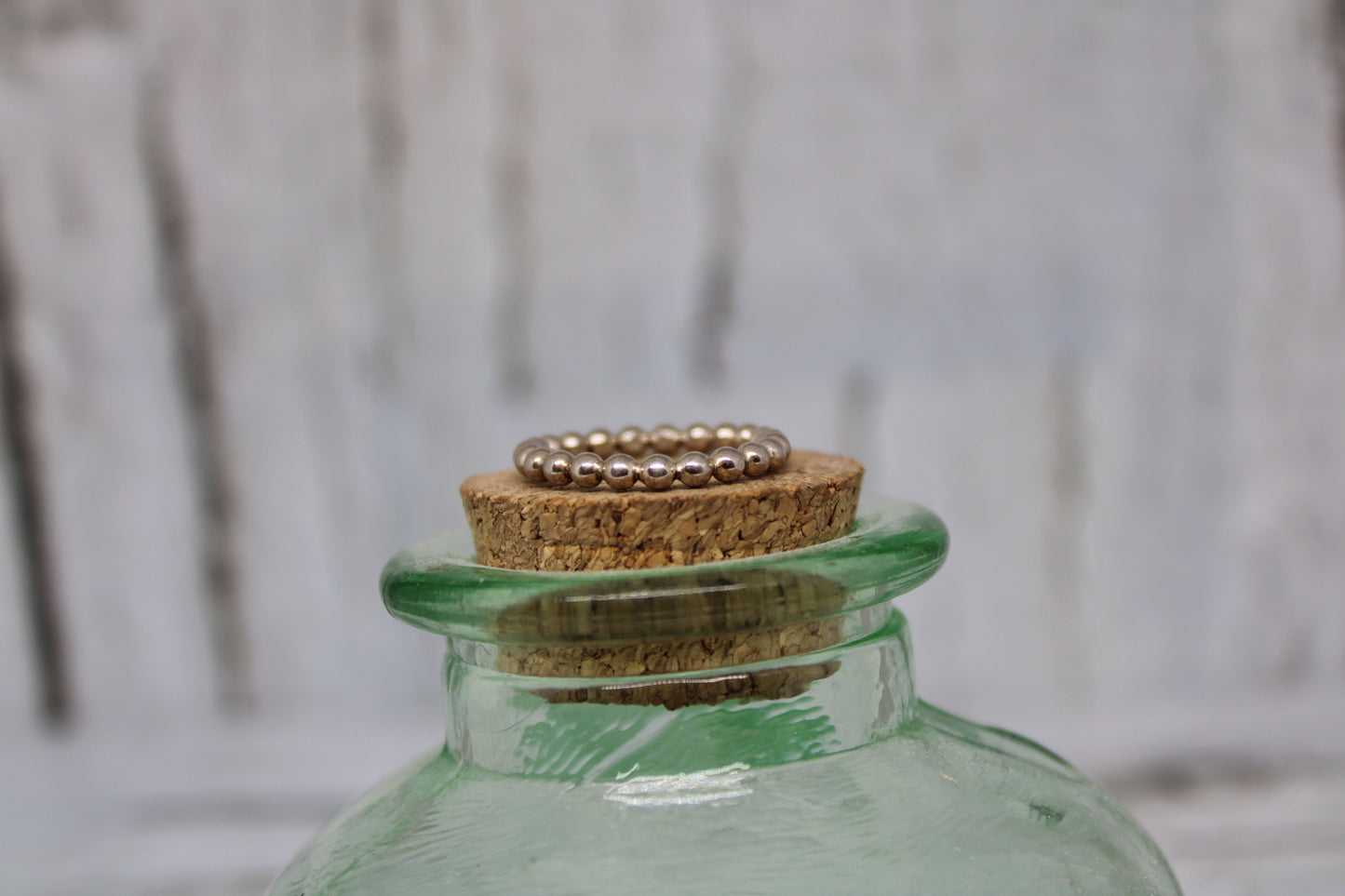 Beaded Wire Ring