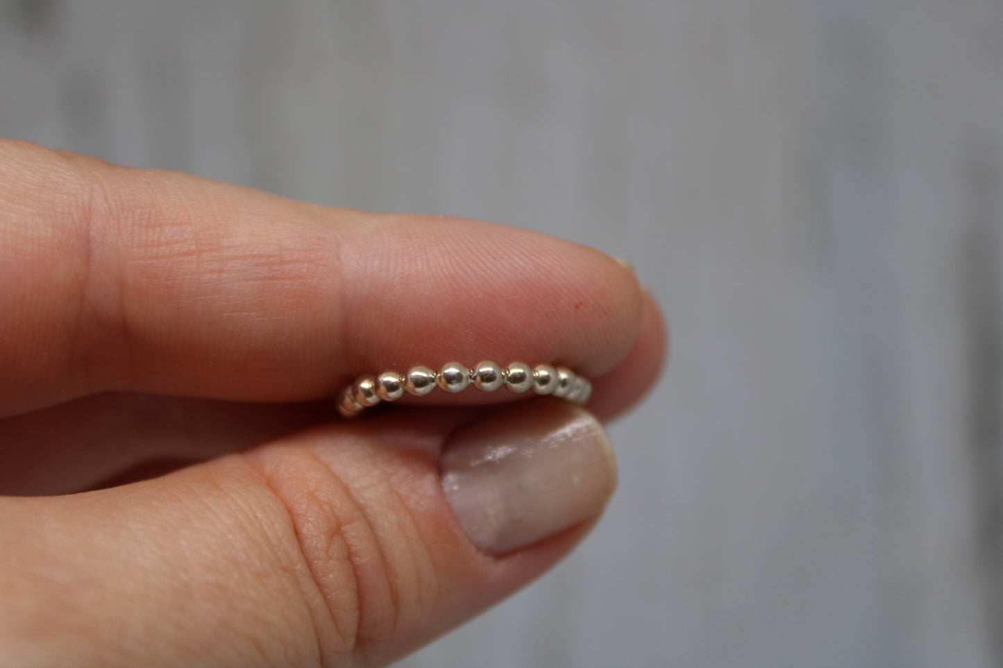 Beaded Wire Ring