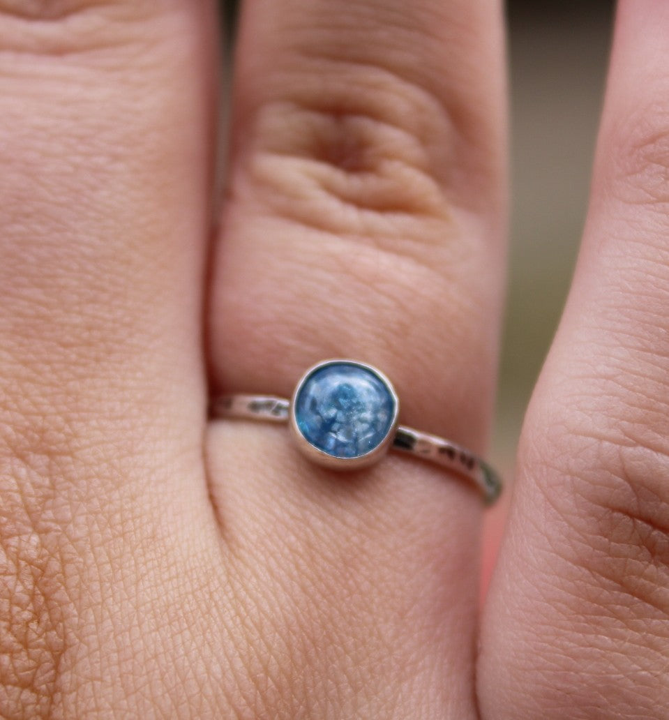 Blue Quartz Ring