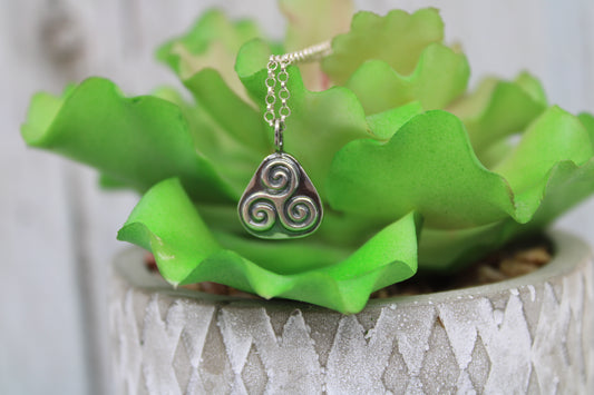 Celtic Spiral Necklace