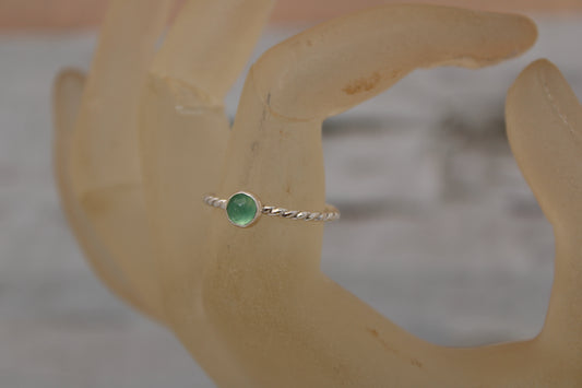 Chrysoprase Ring