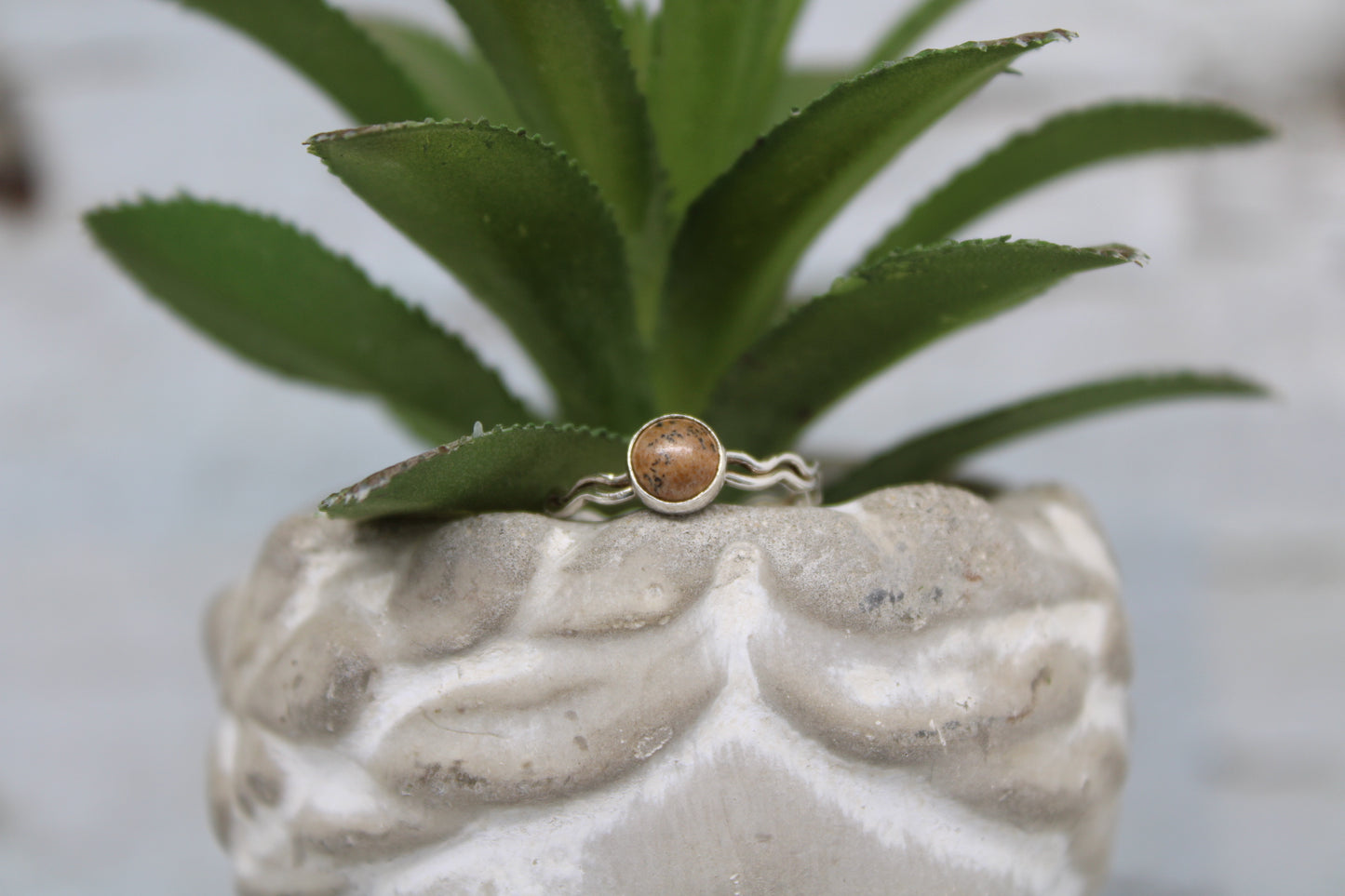 Desert Jasper Ring