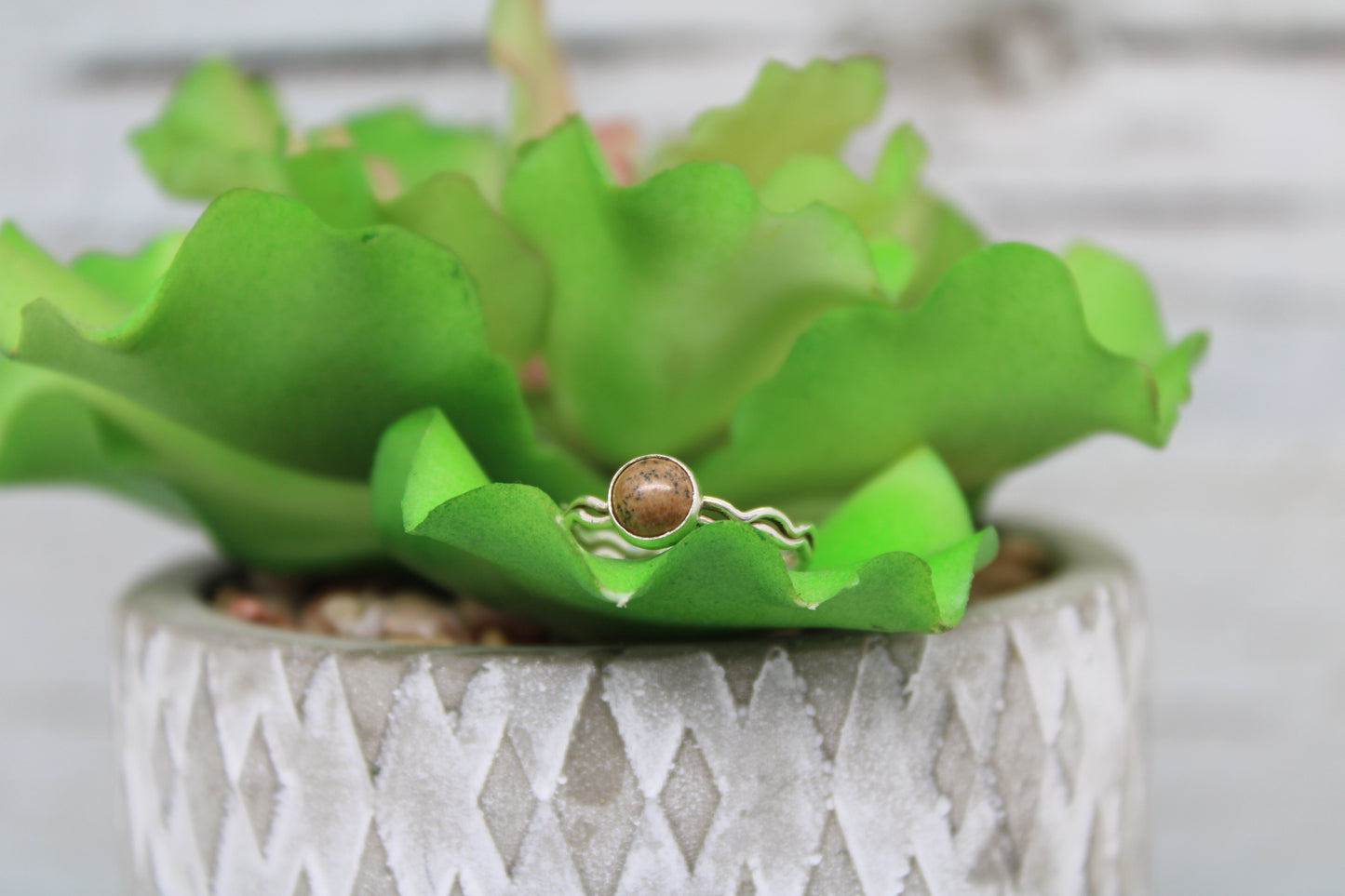 Desert Jasper Ring