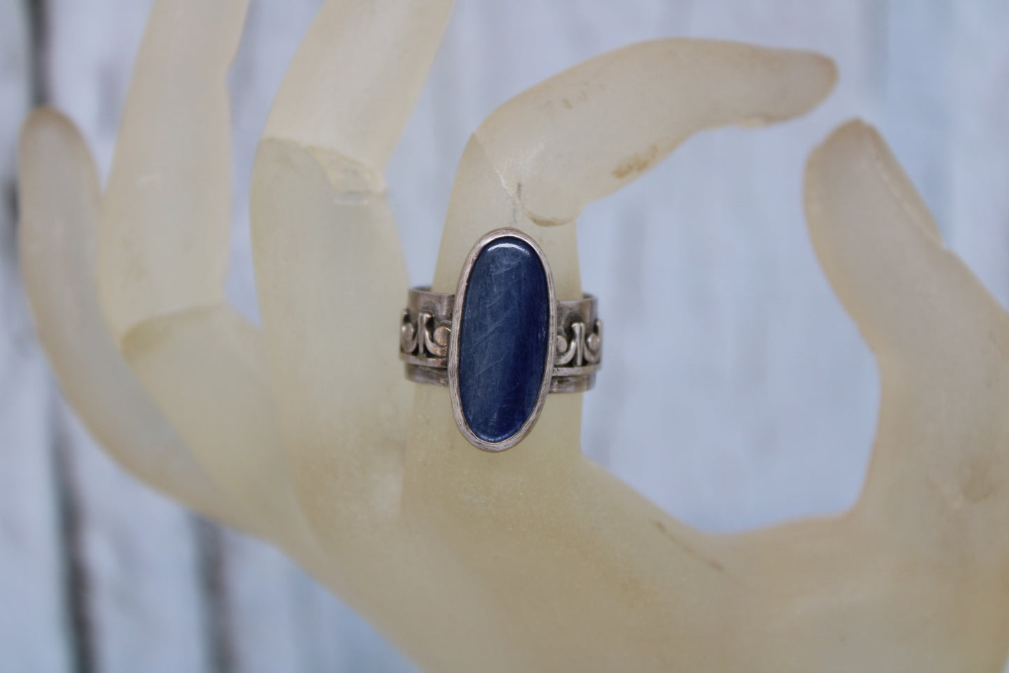 Blue Kyanite Ring