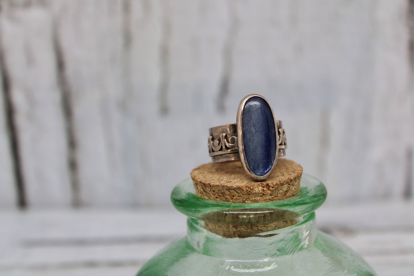 Blue Kyanite Ring