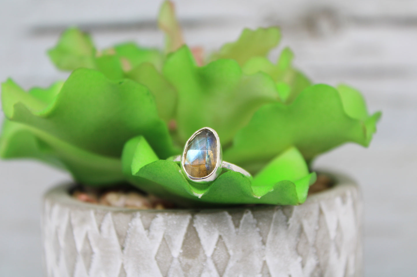 Labradorite Ring