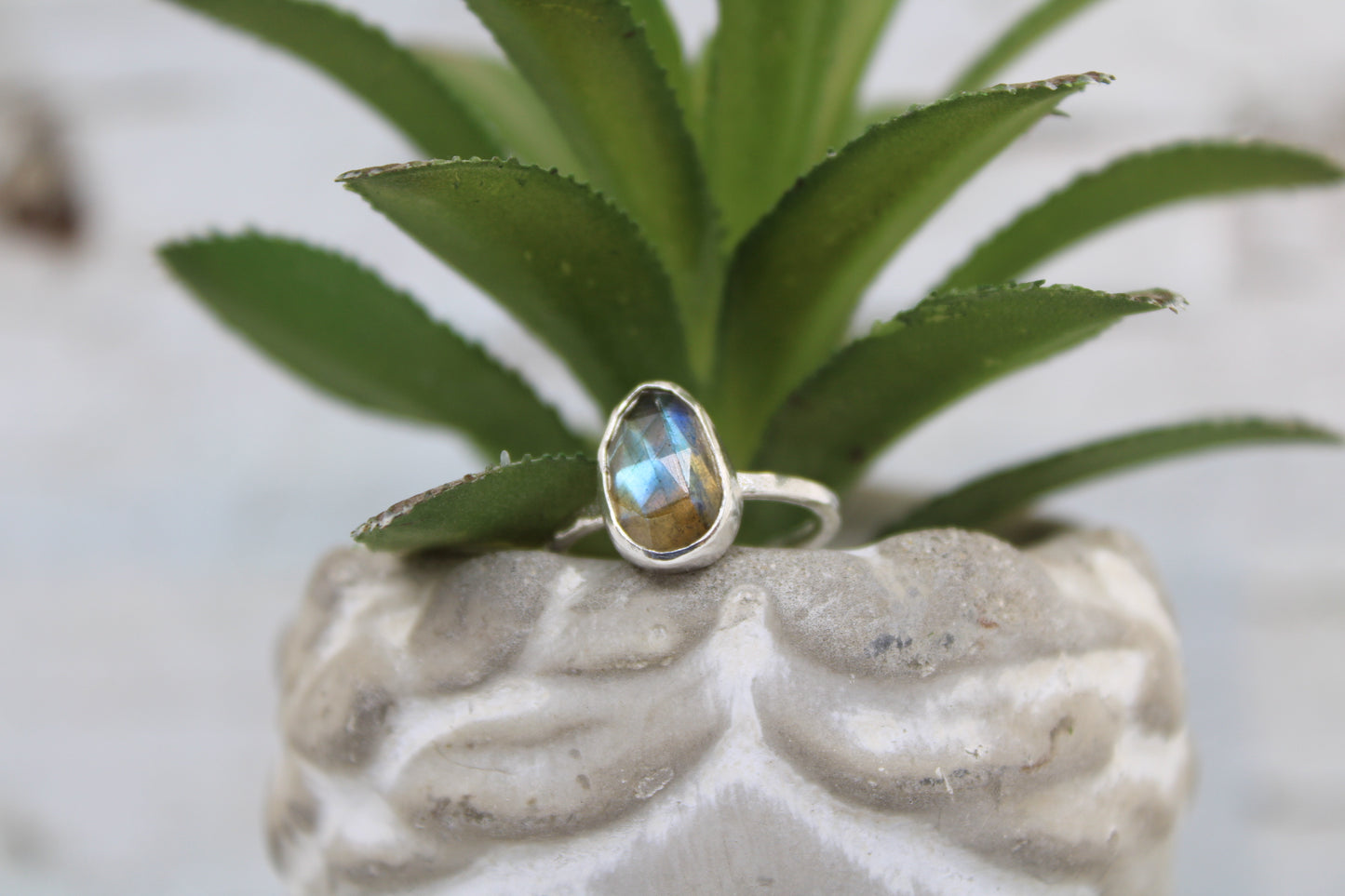 Labradorite Ring
