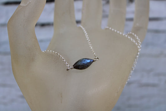 Labradorite Bead Necklace