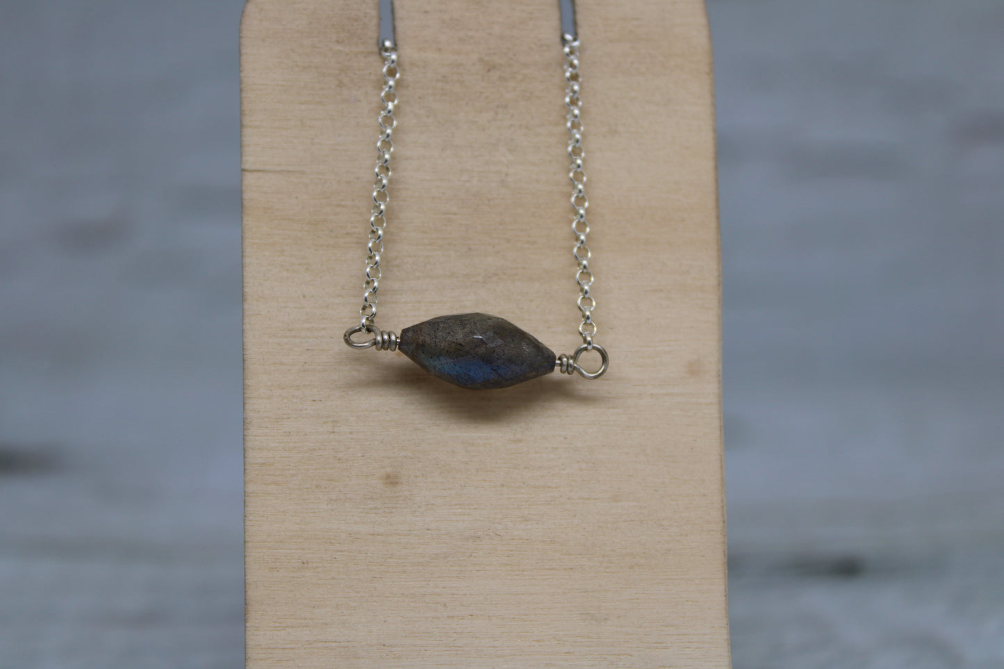 Labradorite Bead Necklace