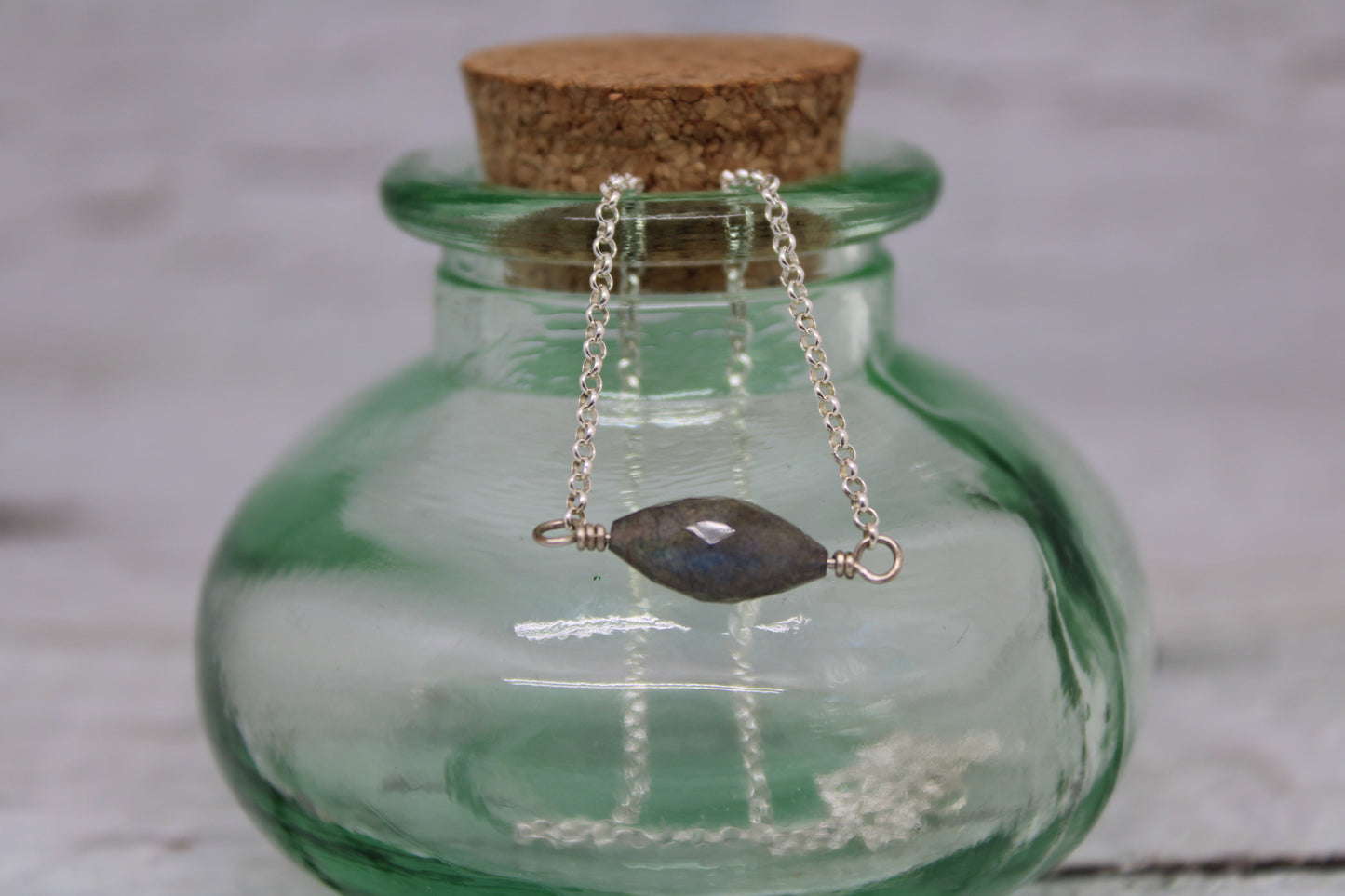 Labradorite Bead Necklace