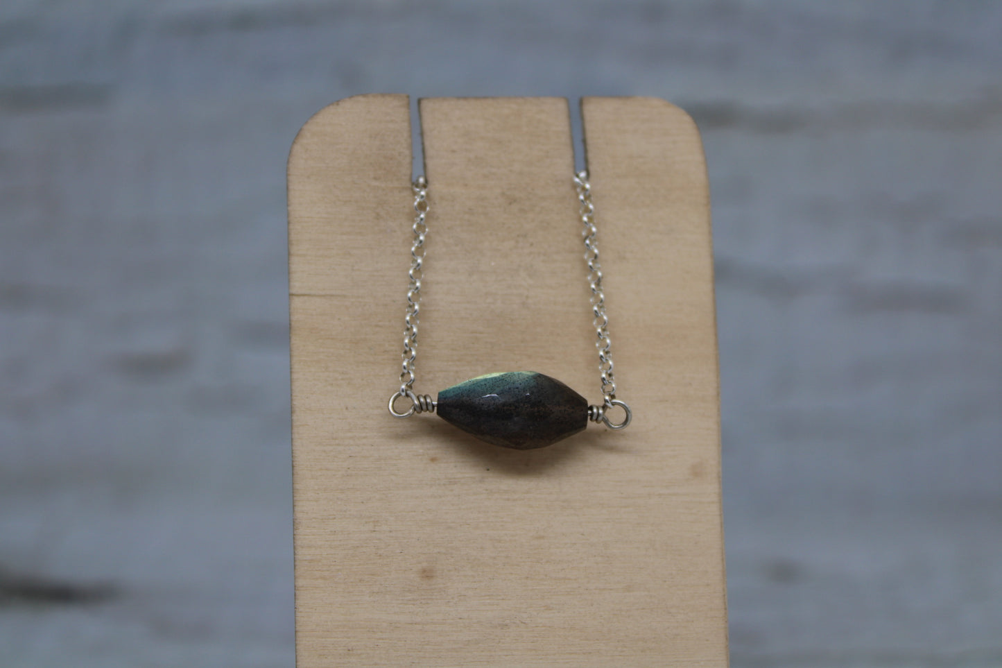 Labradorite Bead Necklace