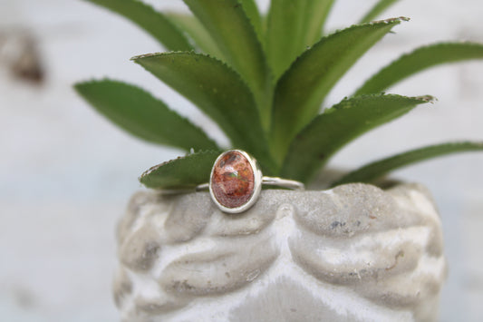 Mexican Cantera Opal Ring