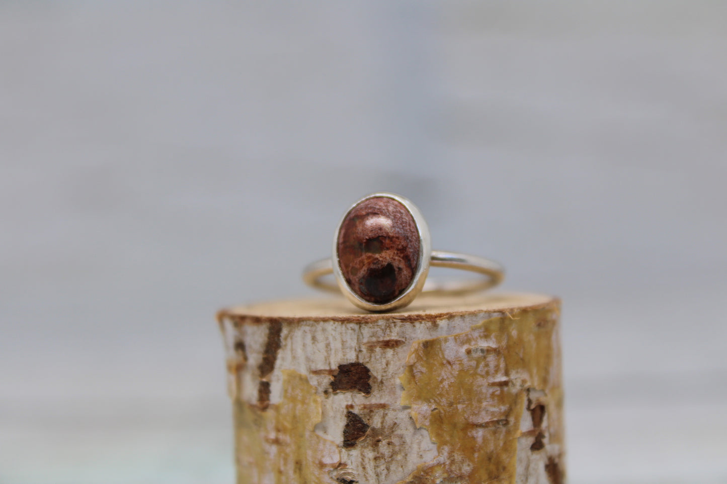 Mexican Cantera Opal Ring