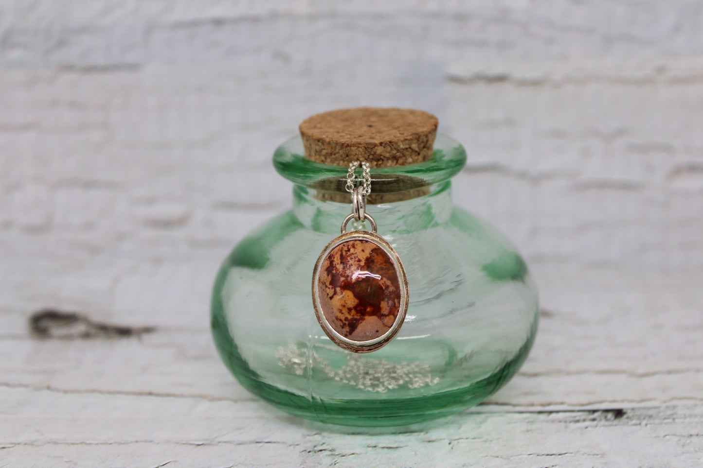 Mexican Cantera Opal Necklace