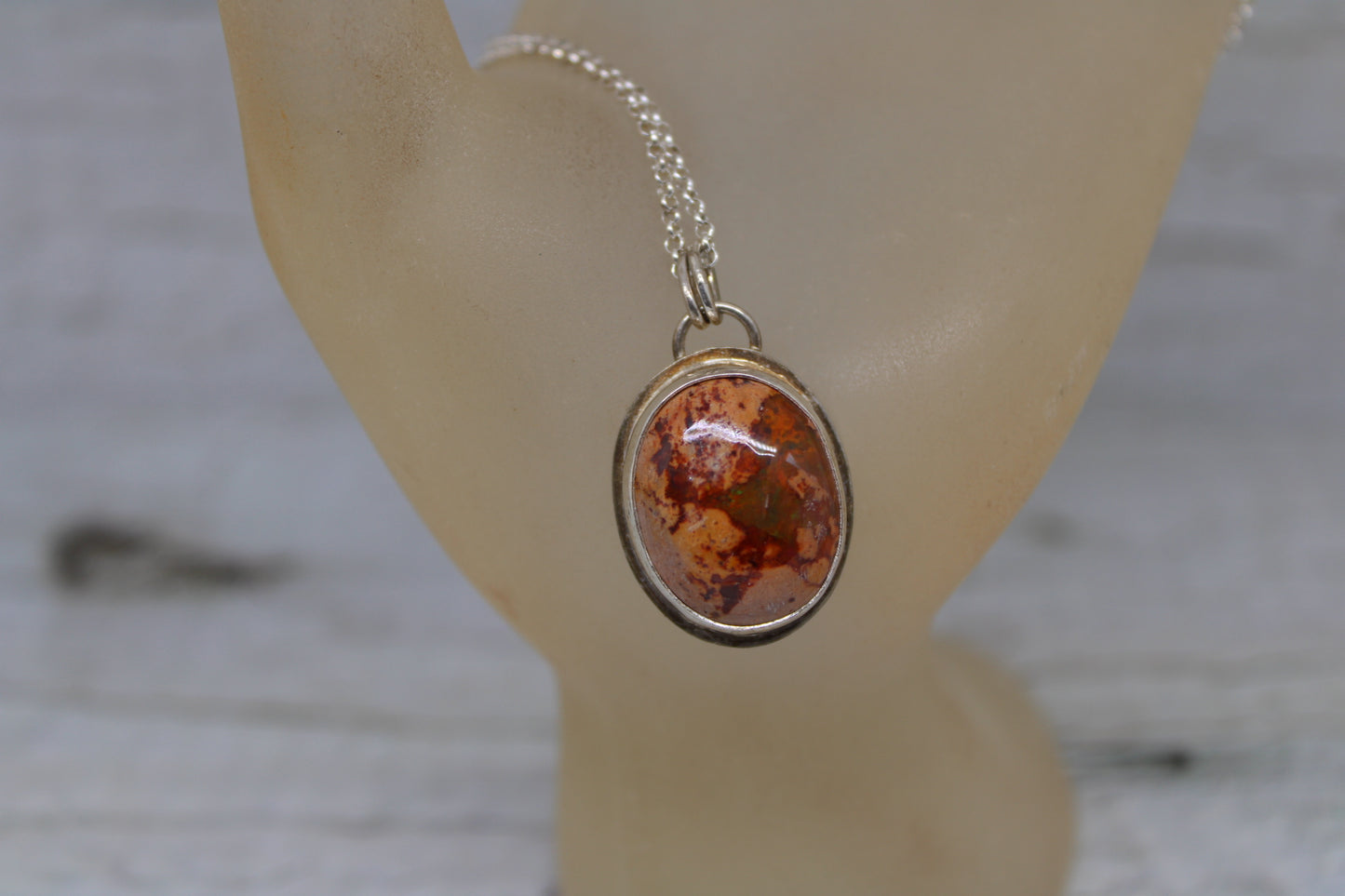 Mexican Cantera Opal Necklace