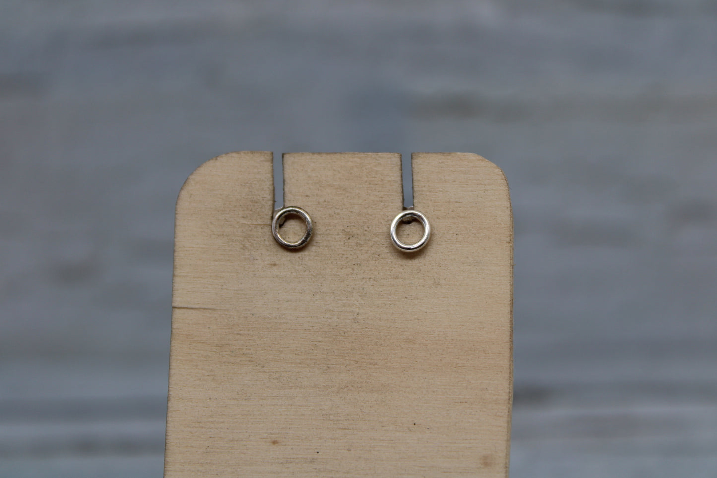 Open Circle Studs