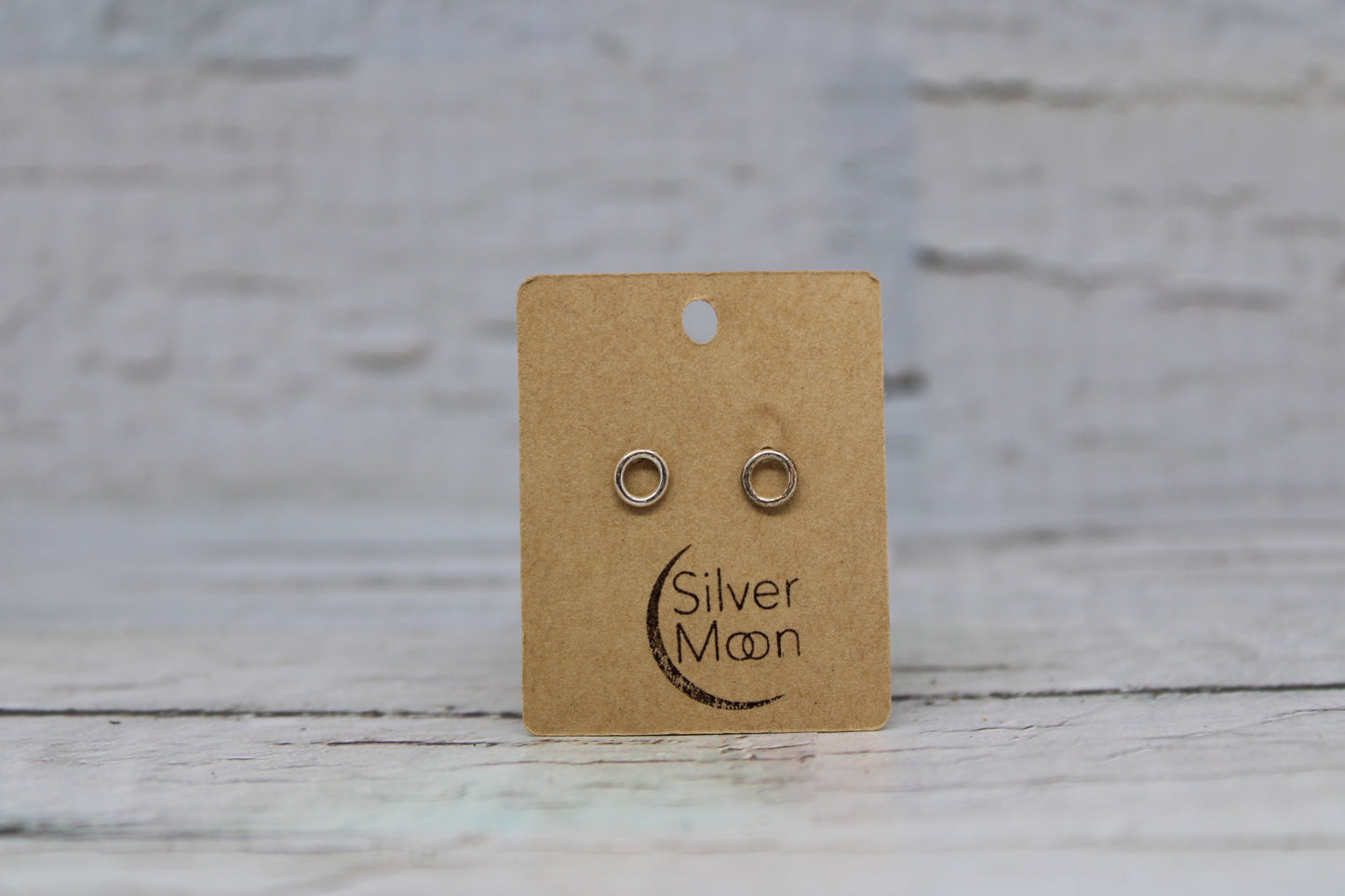 Open Circle Studs