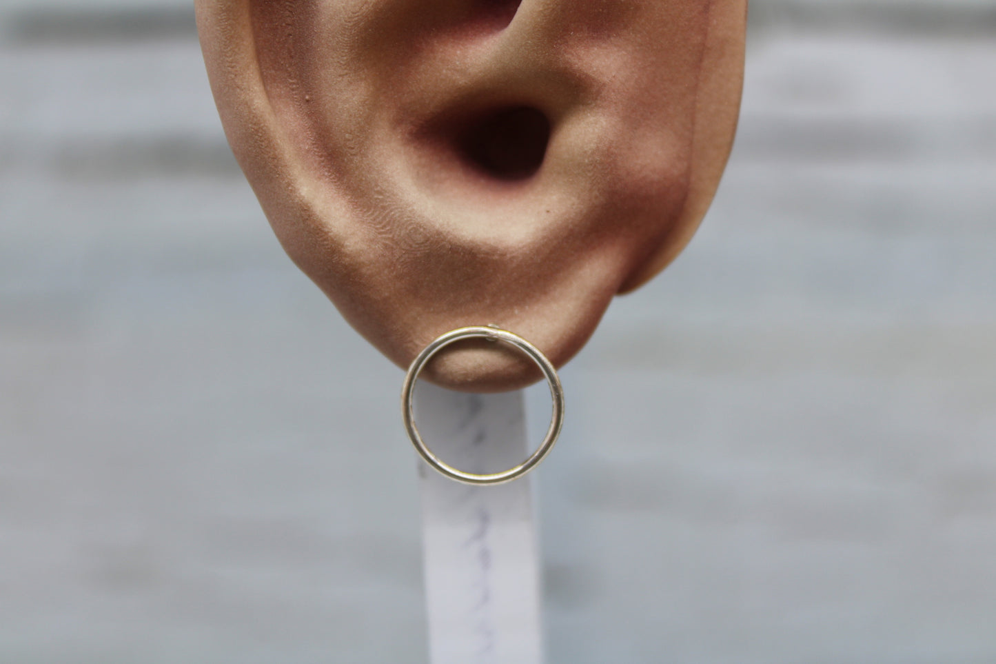 Open Circle Studs