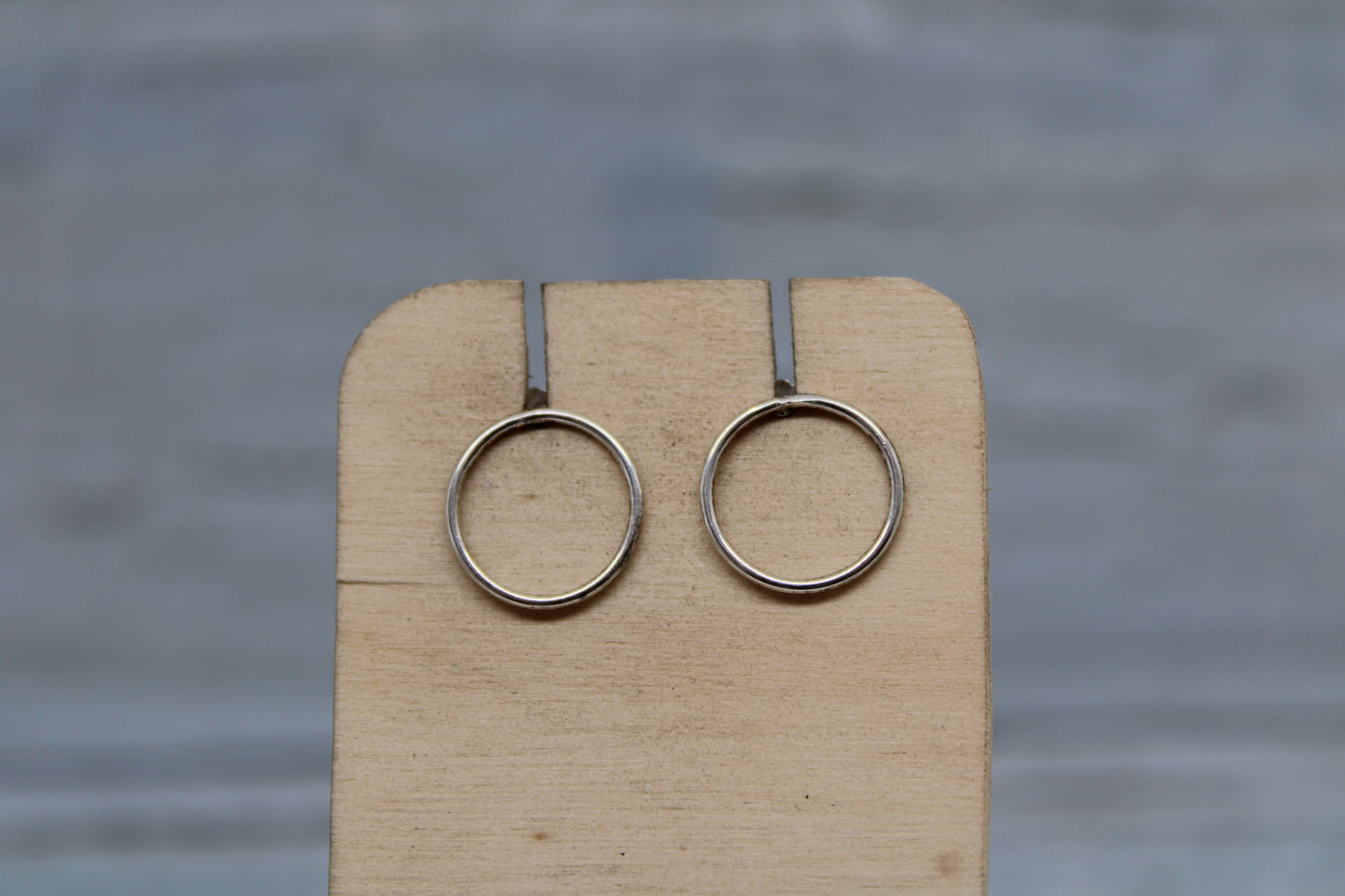 Open Circle Studs