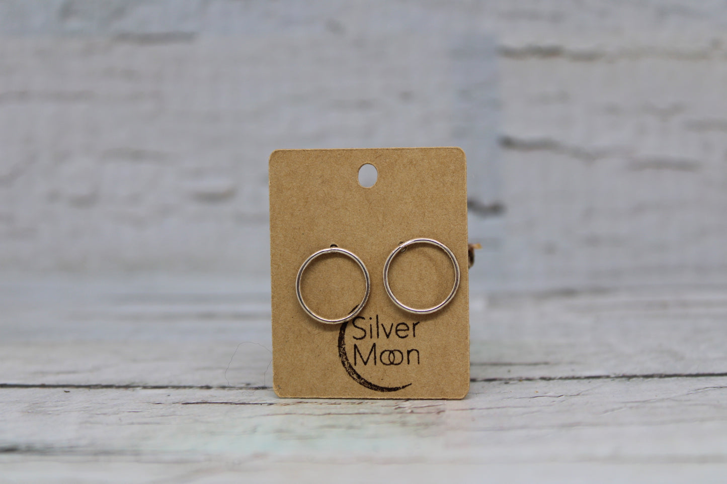 Open Circle Studs