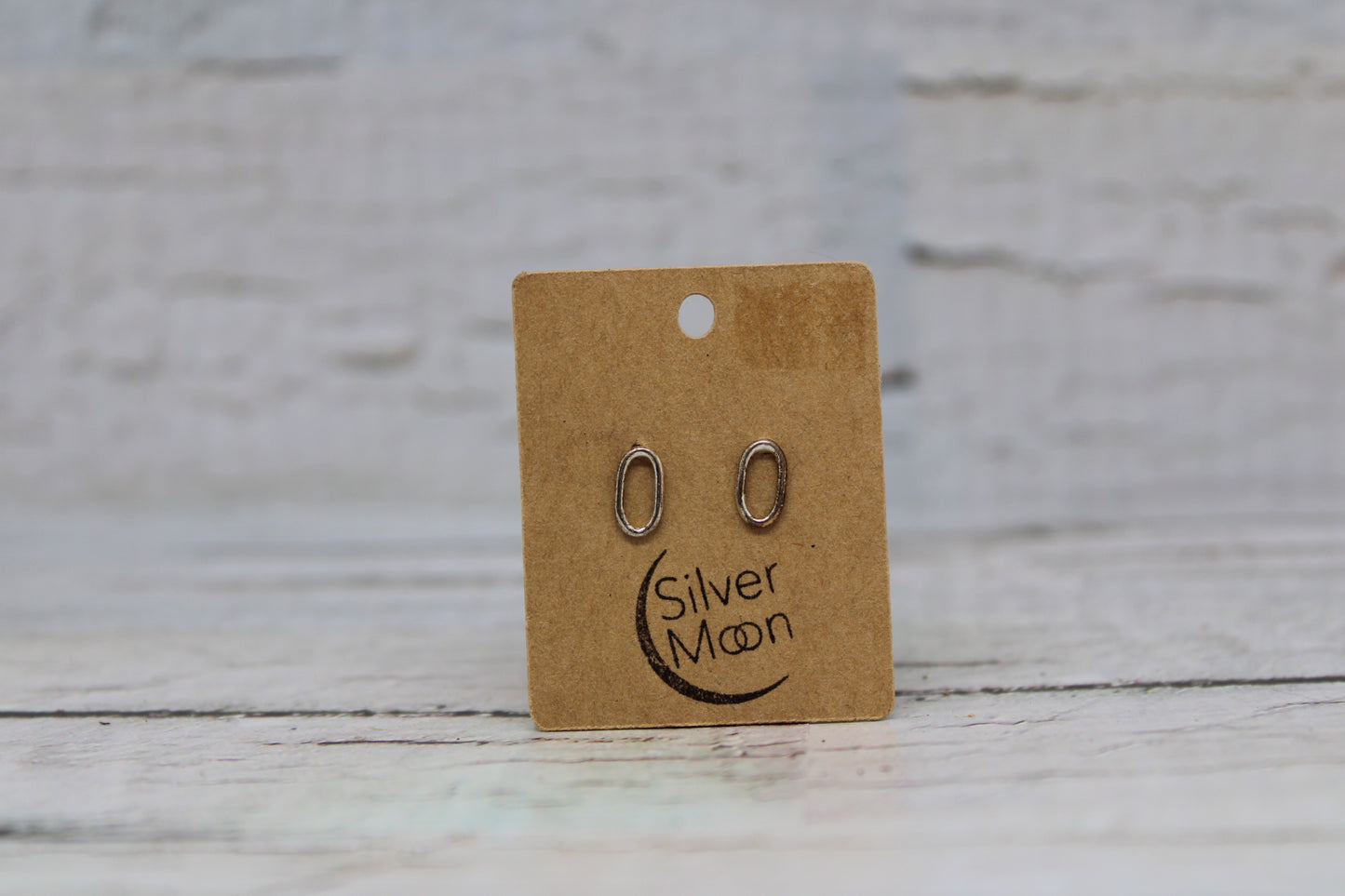 Open Oval Studs