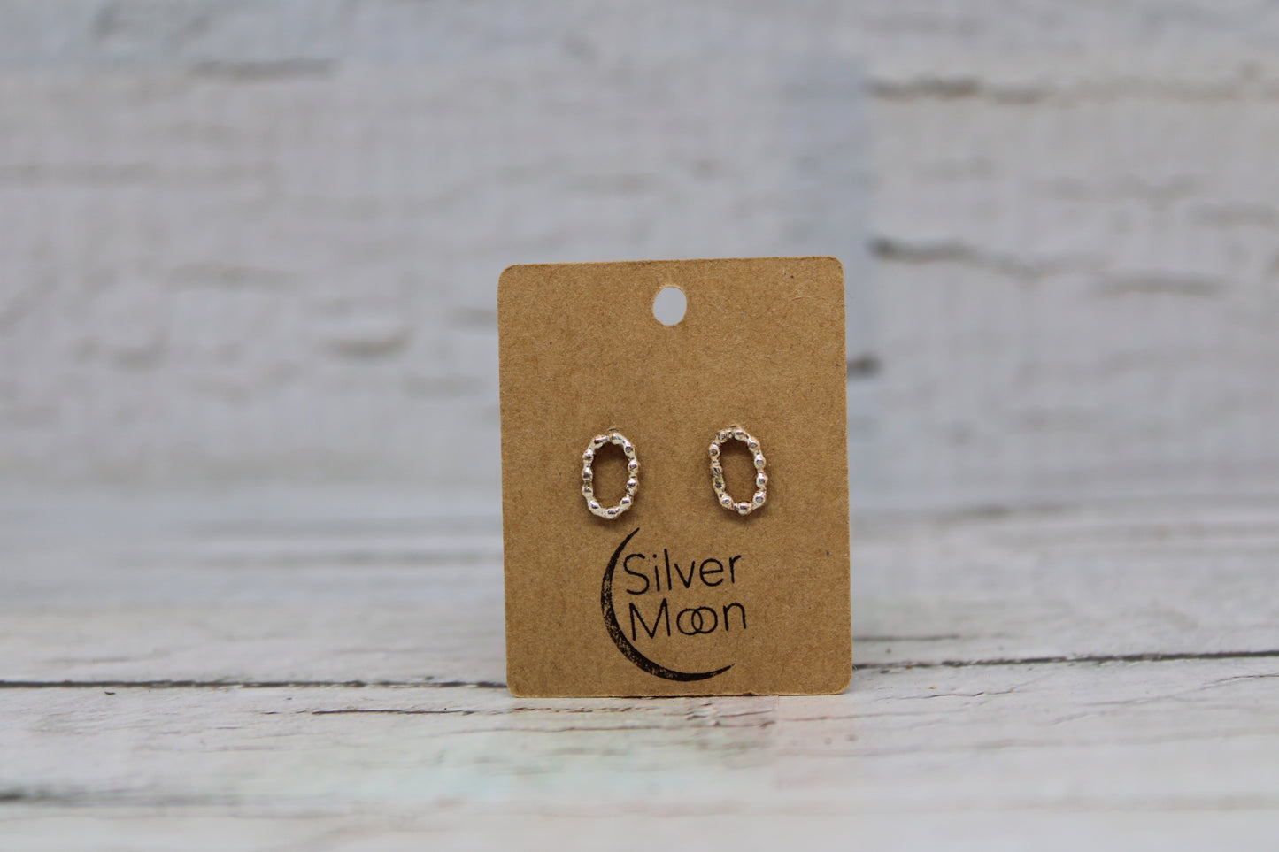 Open Oval Studs