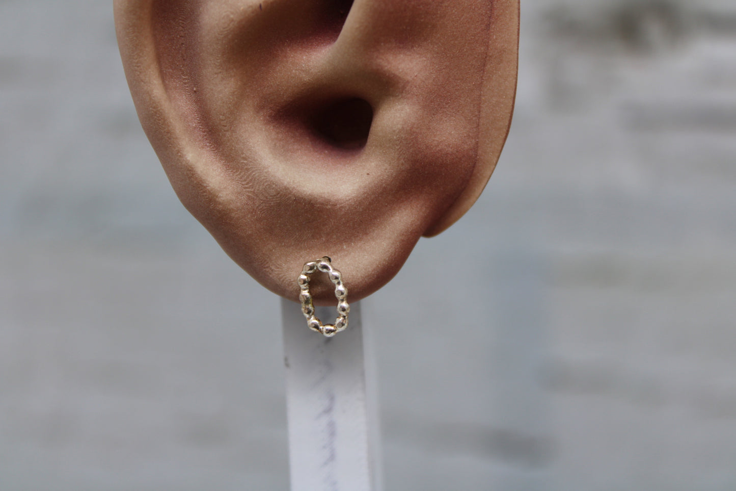 Open Oval Studs