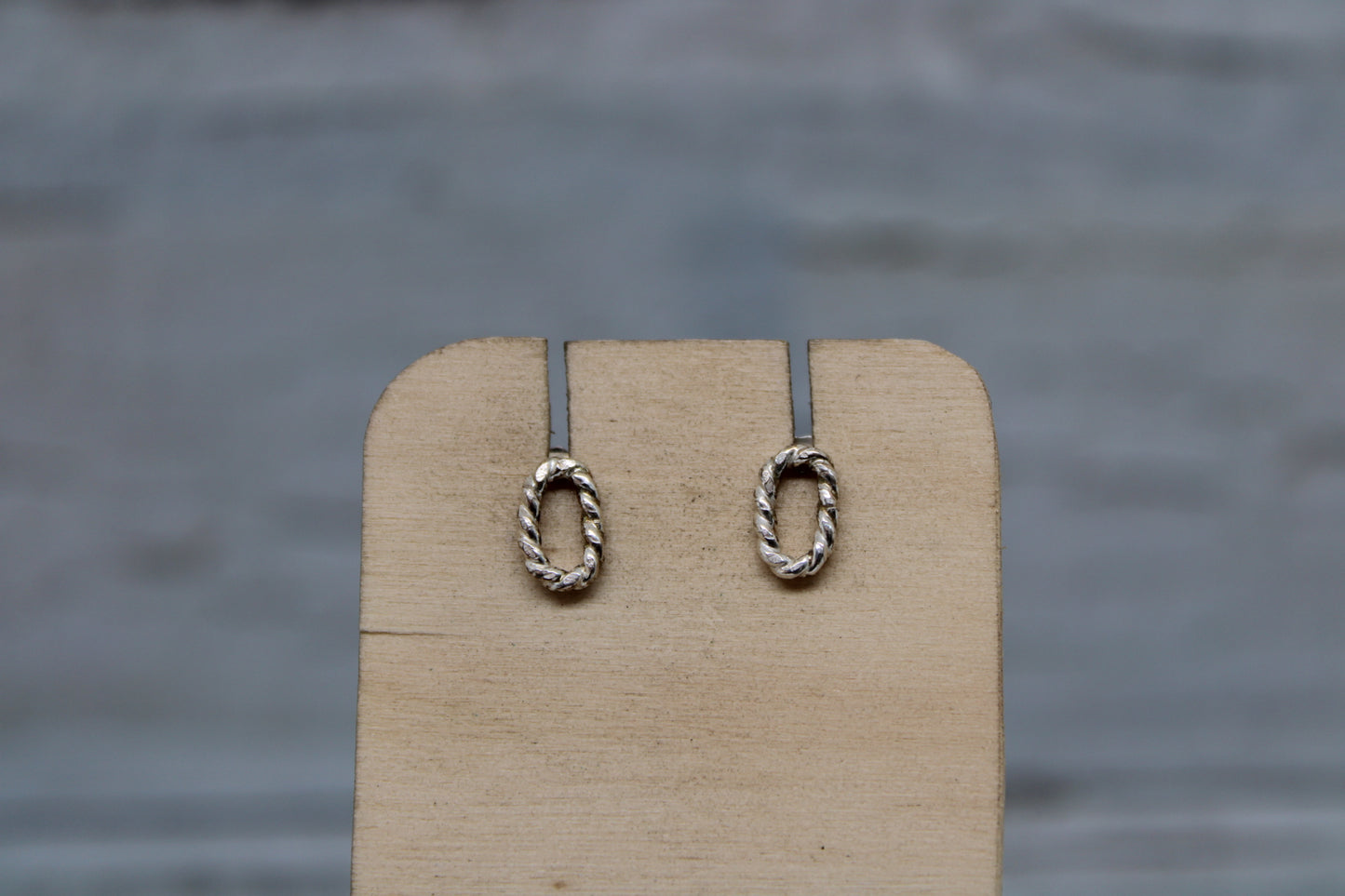 Open Oval Studs