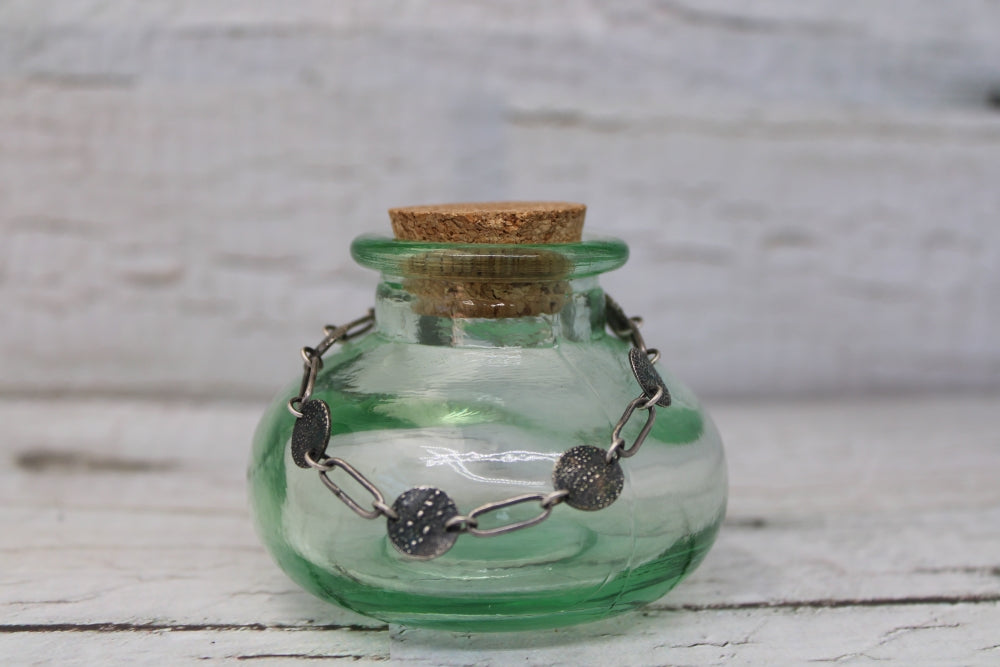 Reticulated Disc Bracelet