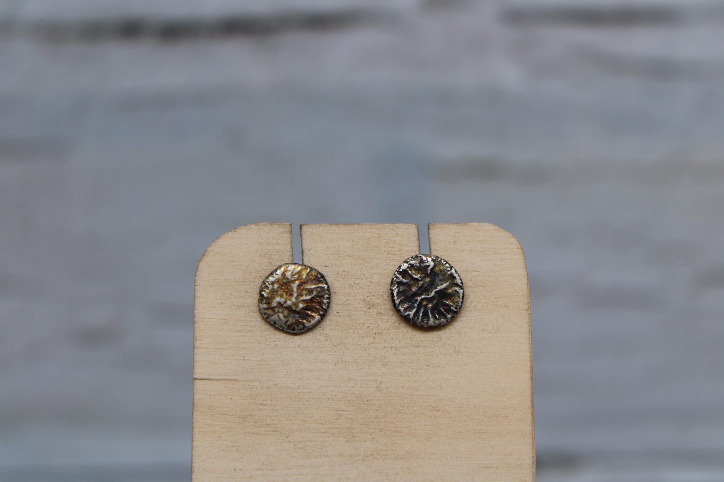 Reticulated Disc Studs