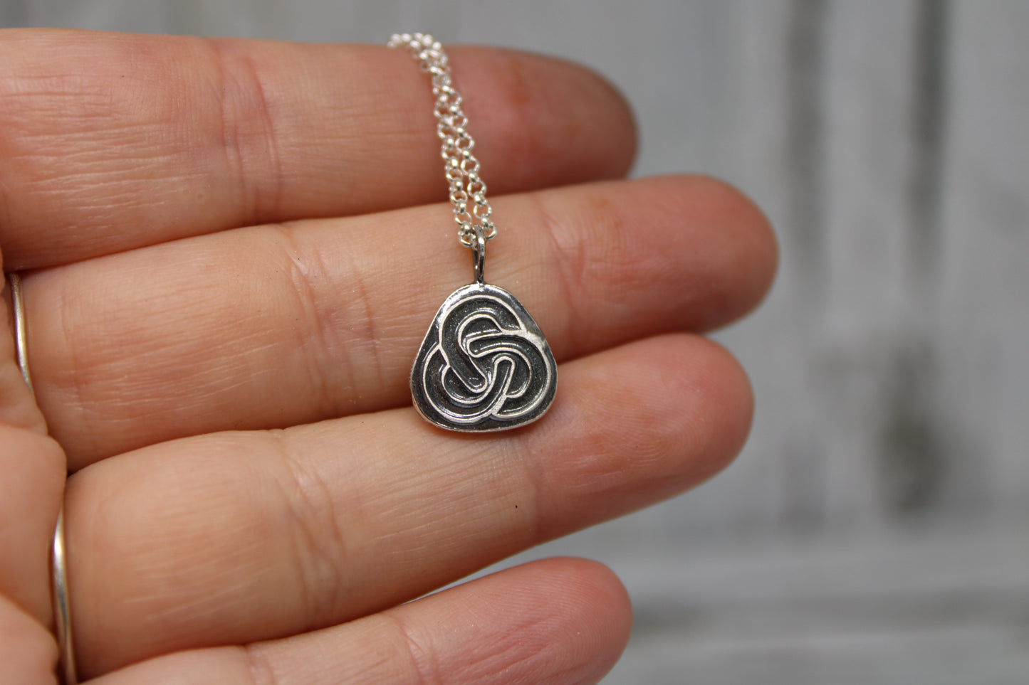 Triquetra Interlace Necklace