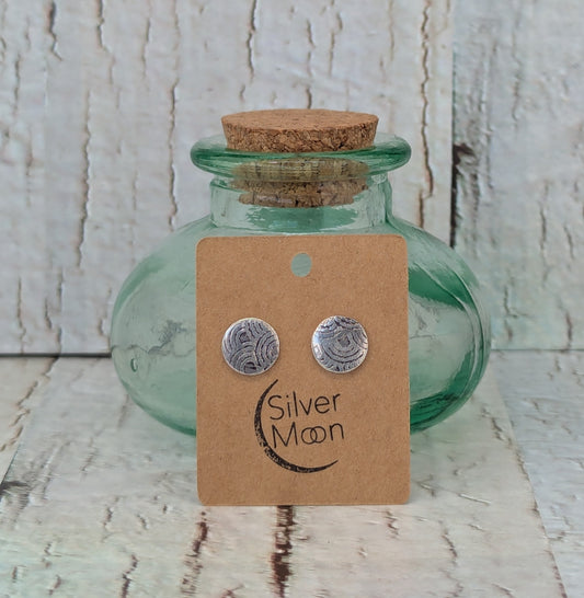 10mm Patterned Round Studs