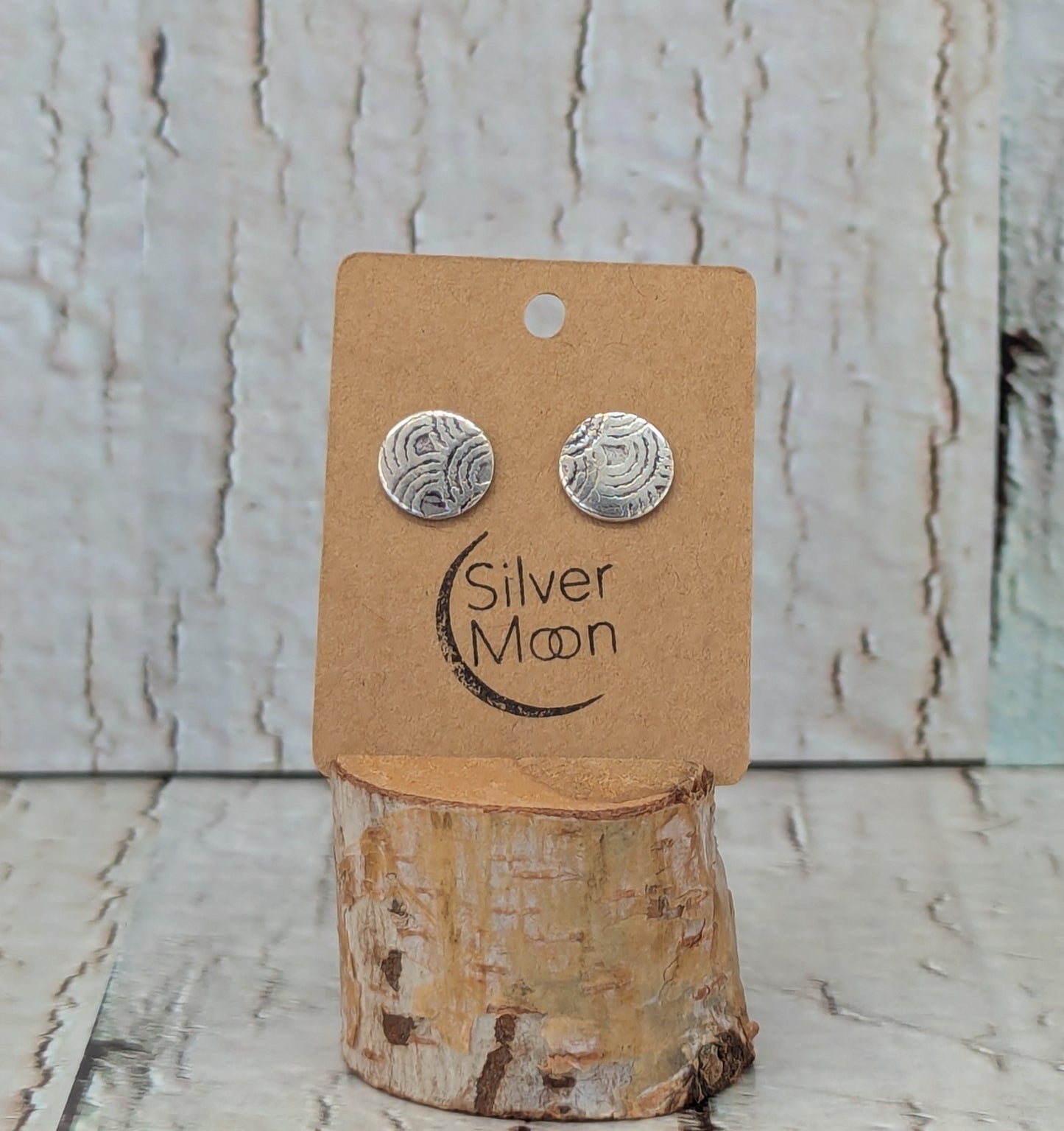 10mm Patterned Round Studs