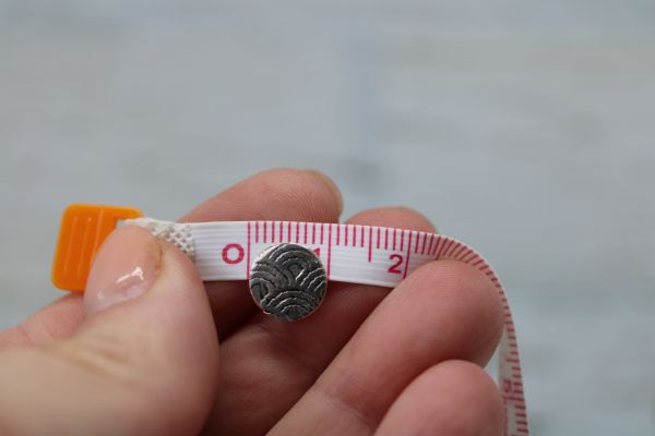 10mm Patterned Round Studs