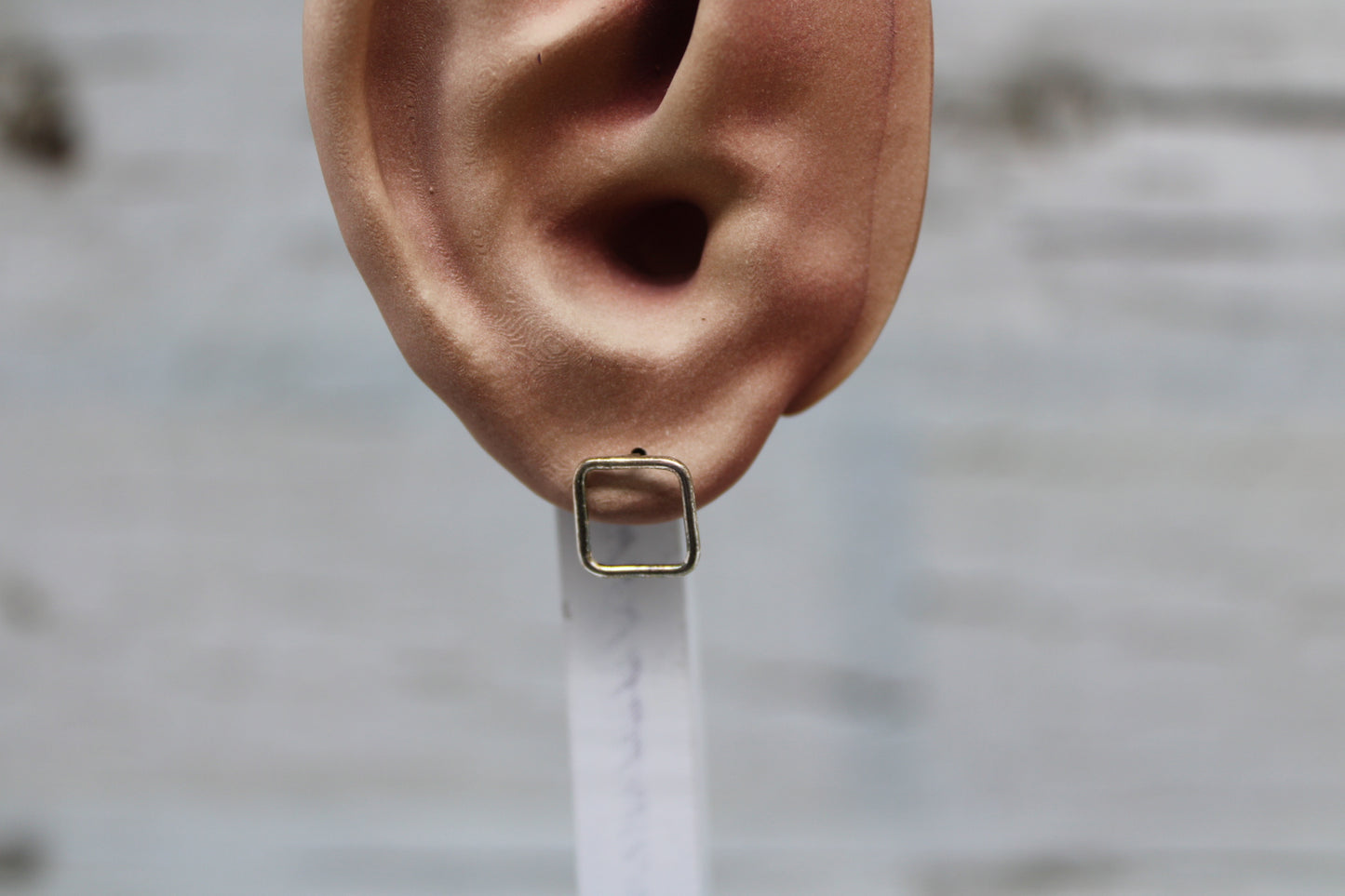 Open Square Studs