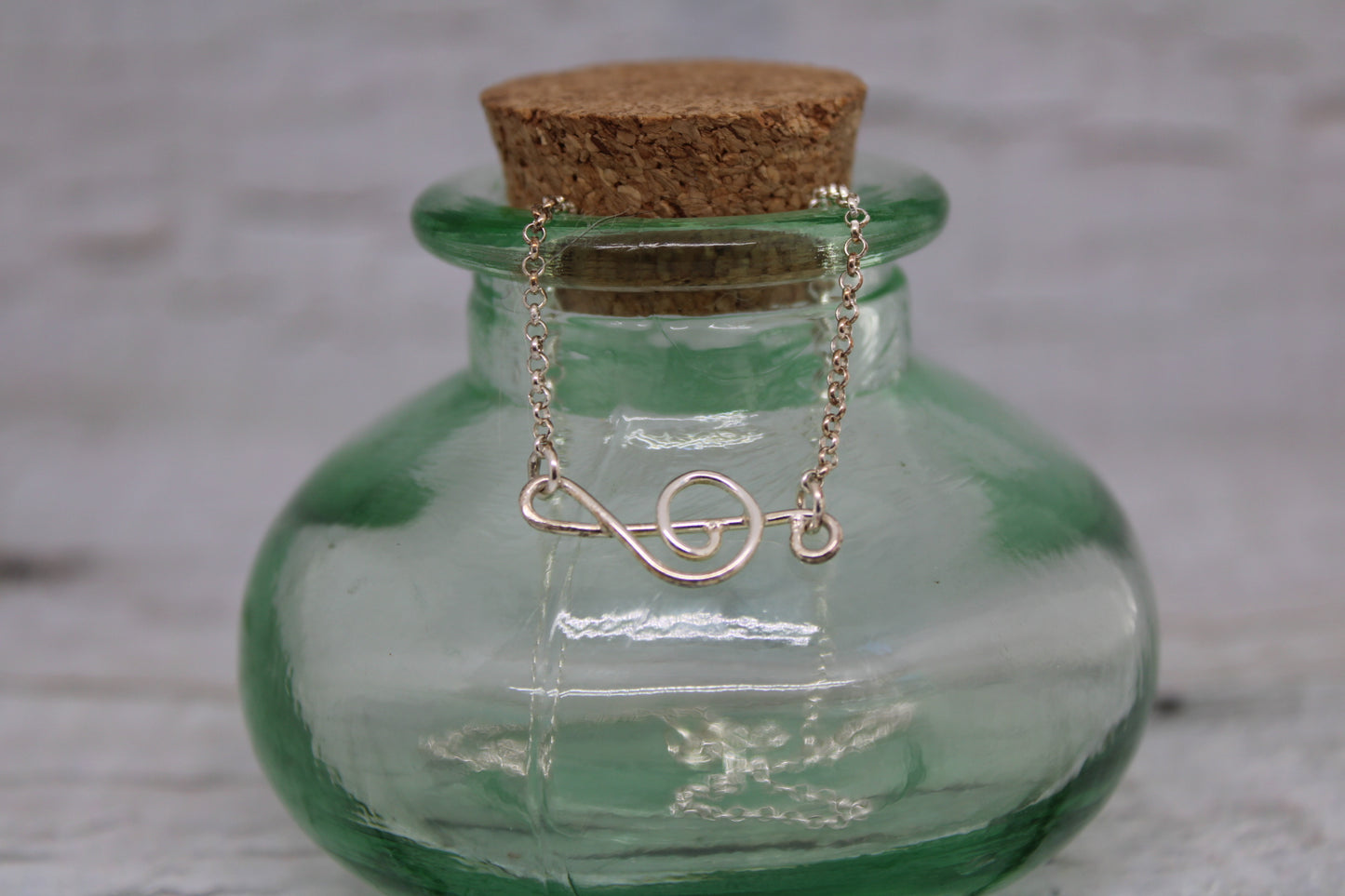 Treble Clef Necklace
