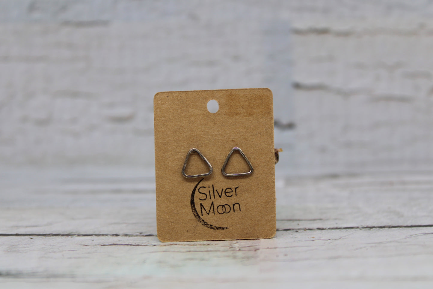 Open Triangle Studs