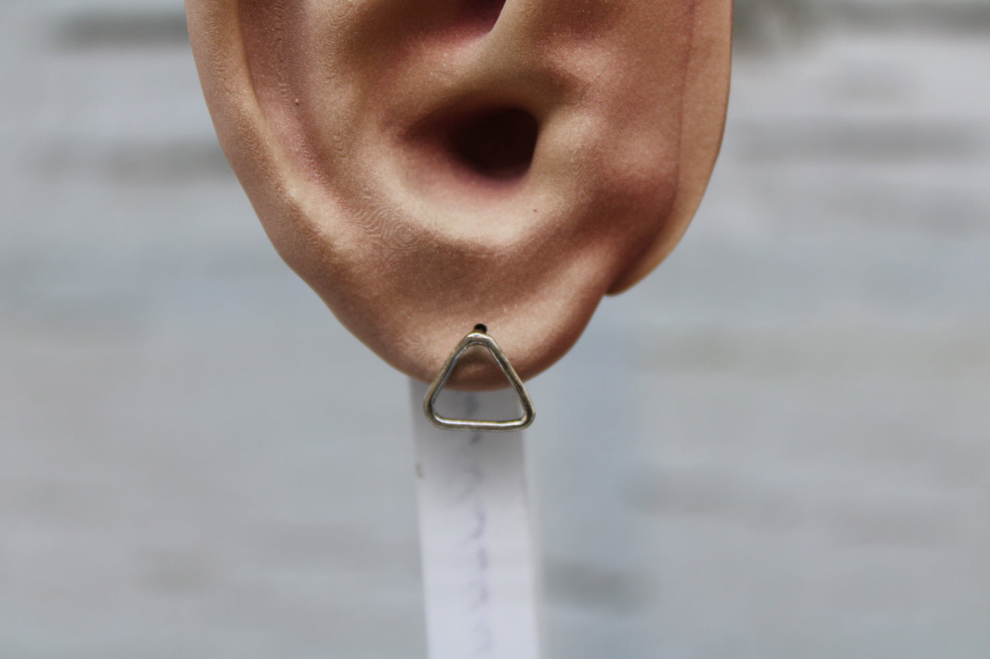 Open Triangle Studs