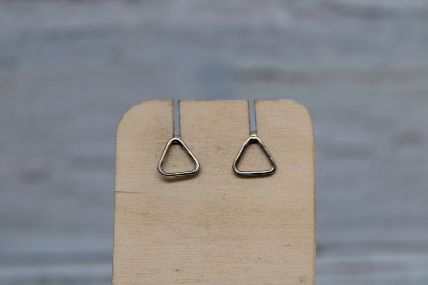 Open Triangle Studs